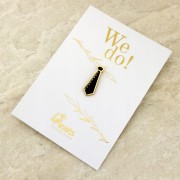 PINETS przypinka ślubna Krawat Prezent na ślub