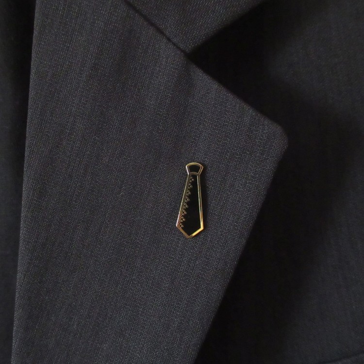 PINETS przypinka ślubna Krawat Prezent na ślub