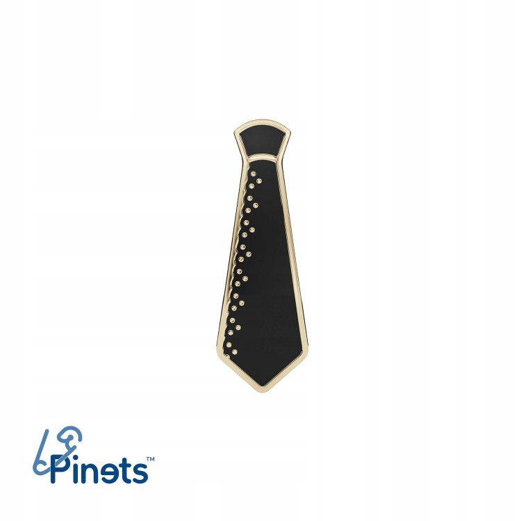 PINETS przypinka ślubna Krawat Prezent na ślub