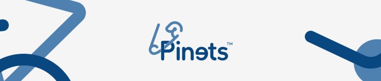 PINETS przypinka ślubna Krawat Prezent na ślub