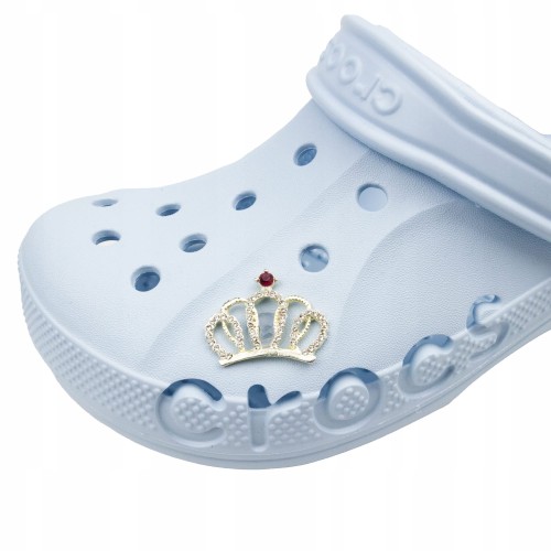 Przypinka do Crocs Korona cyrkonie Wpinka Król