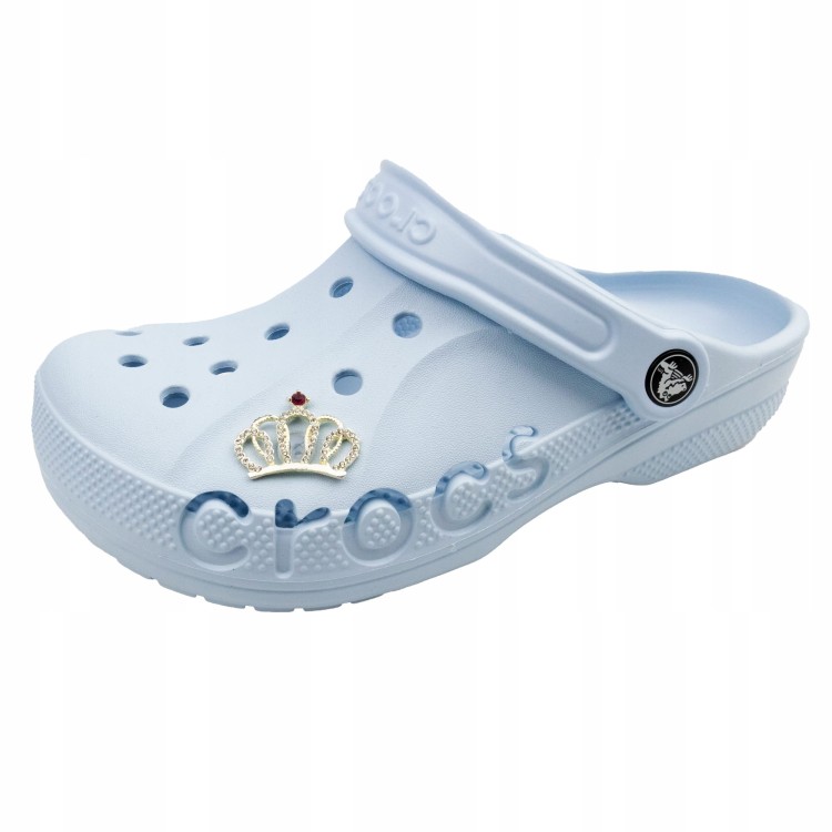 Przypinka do Crocs Korona cyrkonie Wpinka Król