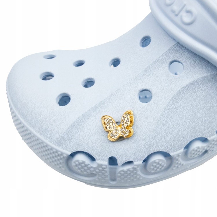 Przypinka do Crocs Motylek Wpinka Cyrkonie Motyl