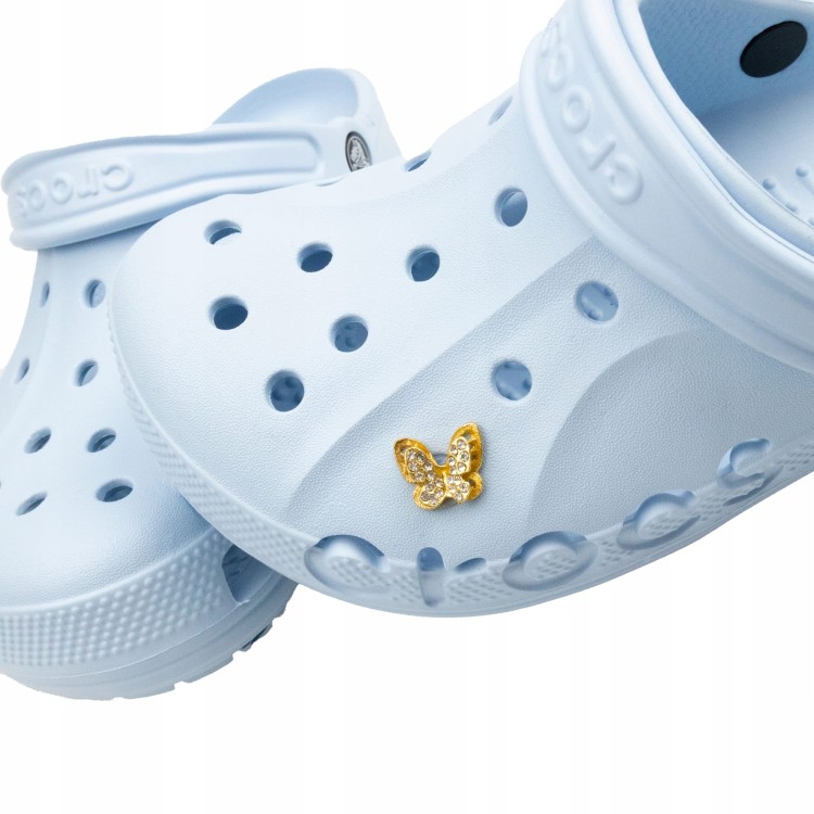 Przypinka do Crocs Motylek Wpinka Cyrkonie Motyl