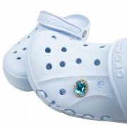Przypinka do Crocs niebieska Wpinka Cyrkonie