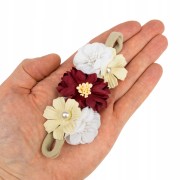 OPASKA Bezuciskowa zestaw 3 szt. kwiatki dziecięca