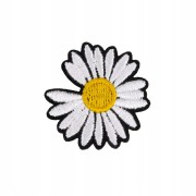 NAPRASOWANKA haftowana mała Stokrotka Termo łatka