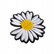 NAPRASOWANKA haftowana mała Stokrotka Termo łatka