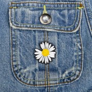 NAPRASOWANKA haftowana mała Stokrotka Termo łatka