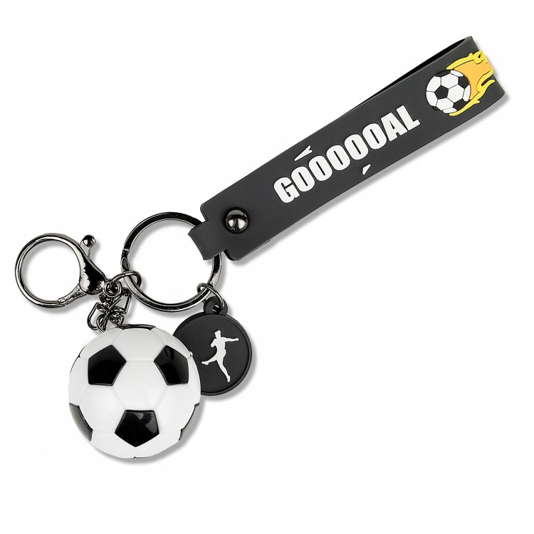 Breloczek do kluczy plecaka Piłka nożna futbol Gol