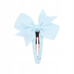 Kokarda spinka do włosów dziewczęca Baby Blue