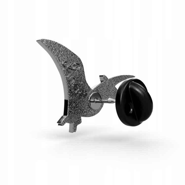 PINETS przypinka Dinozaur Pterozaur pomarańczowy