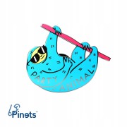 PINETS przypinka Leniwiec Party Animal Impreza Hit