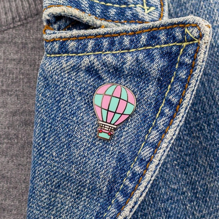 PINETS przypinka Balon Podróż Przelot Aerostat Lot