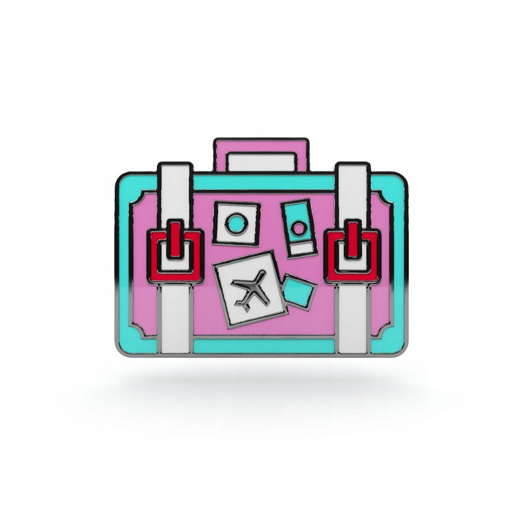 PINETS przypinka torba podróżna Walizka podróżna