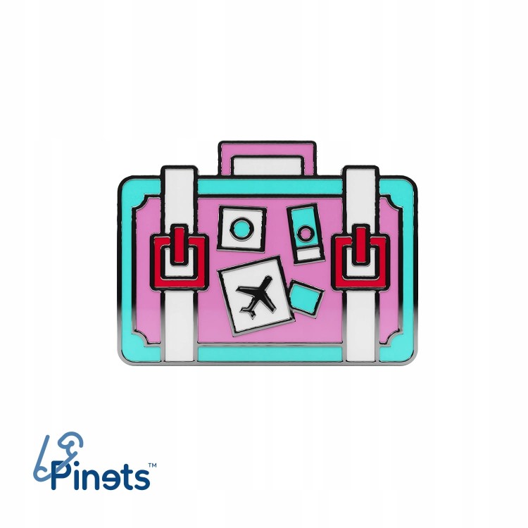 PINETS przypinka torba podróżna Walizka podróżna