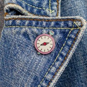 PINETS przypinka na lato Kompas podróż Bushcraft