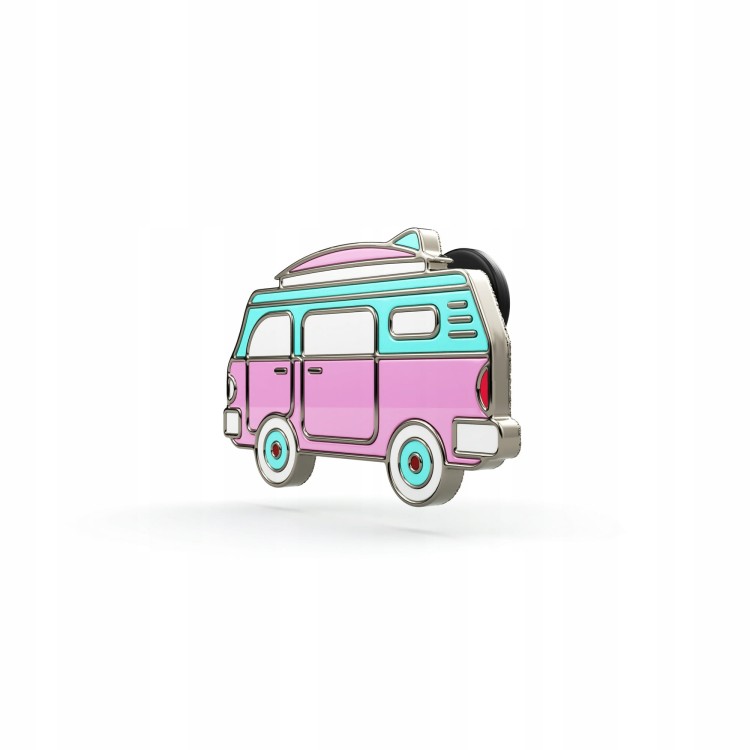 PINETS przypinka różowy Camper Wakacje Podróż