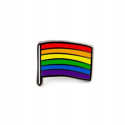 PINETS przypinka tęczowa flaga tęcza Miłość LGBT