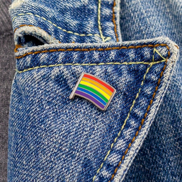 PINETS przypinka tęczowa flaga tęcza Miłość LGBT