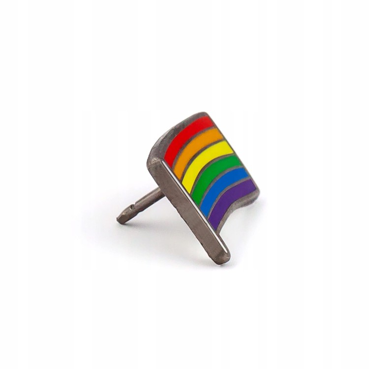 PINETS przypinka tęczowa flaga tęcza Miłość LGBT