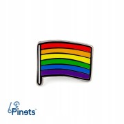 PINETS przypinka tęczowa flaga tęcza Miłość LGBT