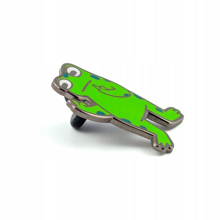 PINETS przypinka Wredna Żaba nowy design! fuck off