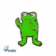 PINETS przypinka Wredna Żaba nowy design! fuck off