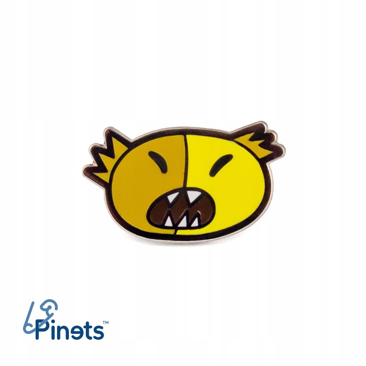 PINETS przypinka Rykercz Potworek Potwór Monster