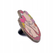 PINETS przypinka Dziecko płód w kwiatach narodziny