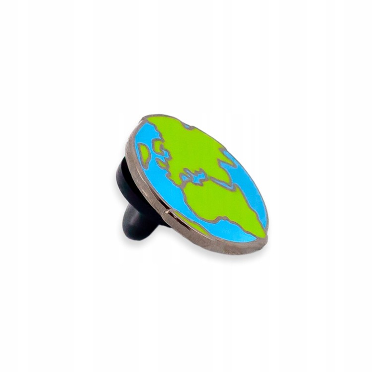 PINETS przypinka Kula ziemska Świat planeta World