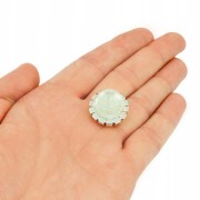 Przypinka do Crocs biała wpinka cyrkonie Perełka