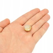 Przypinka do Crocs różowa wpinka cyrkonie Modna