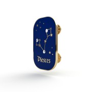 PINETS przypinka znak zodiaku Ryby Piesces Cyrkoni