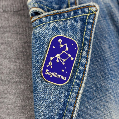 PINETS przypinka znak zodiaku Strzelec Sagittarius