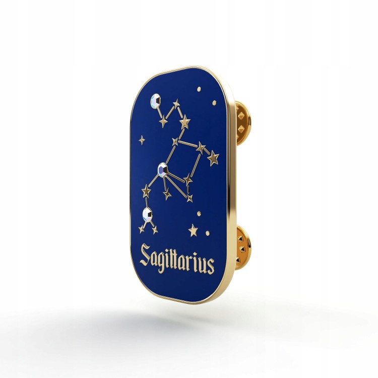 PINETS przypinka znak zodiaku Strzelec Sagittarius