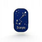 PINETS przypinka znak zodiaku Skorpion Scorpio