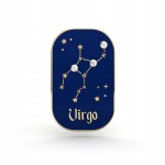PINETS przypinka znak zodiaku Panna Virgo cyrkonie