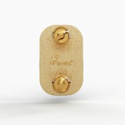 PINETS przypinka znak zodiaku Lew Leo cyrkonie