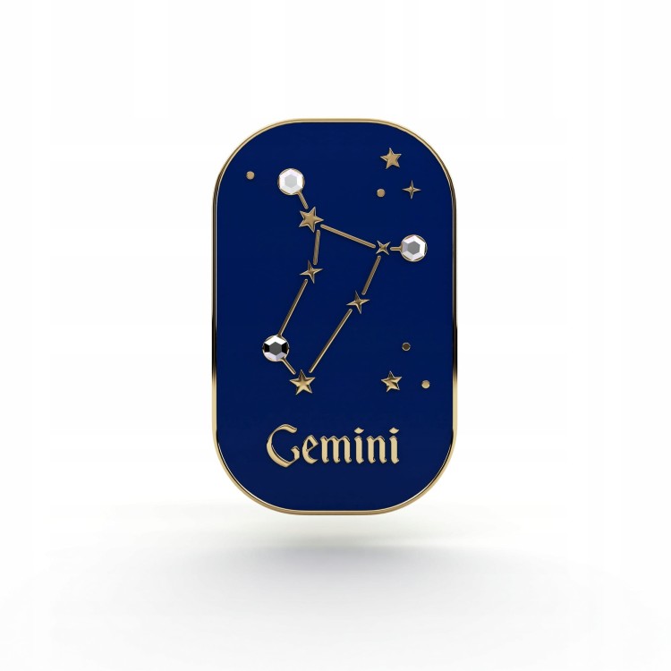 PINETS przypinka znak zodiaku Bliźnięta Gemini