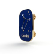 PINETS przypinka znak zodiaku Bliźnięta Gemini