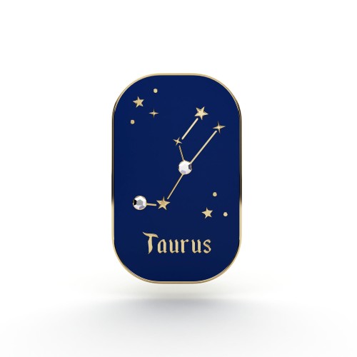 PINETS przypinka znak zodiaku Byk Taurus Cyrkonie