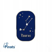 PINETS przypinka znak zodiaku Byk Taurus Cyrkonie