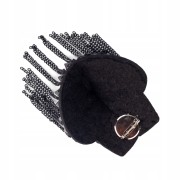 2 Naramienniki pagony czarne łańcuchy ćwieki kolce