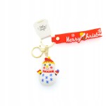 Brelok do kluczy Bałwanek Świąteczny zawieszka do torebki