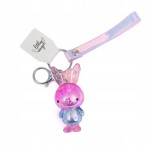 Brelok do kluczy Królik różowy zawieszka do torebki