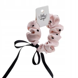 Satynowa gumka scrunchie mama córka Mała