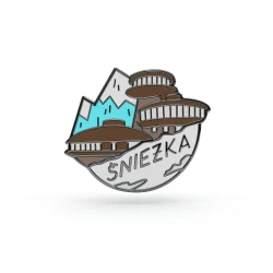 PINETS przypinka Kolekcja Polskie Góry Śnieżka pin