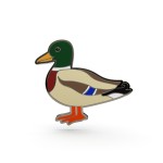 PINETS przypinka Kaczka Krzyżówka samiec metalowy Pin