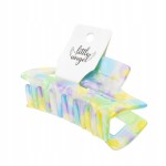 Klamra do włosów Szczęka z żywicy Modna EFEKTOWNA Kolorowa